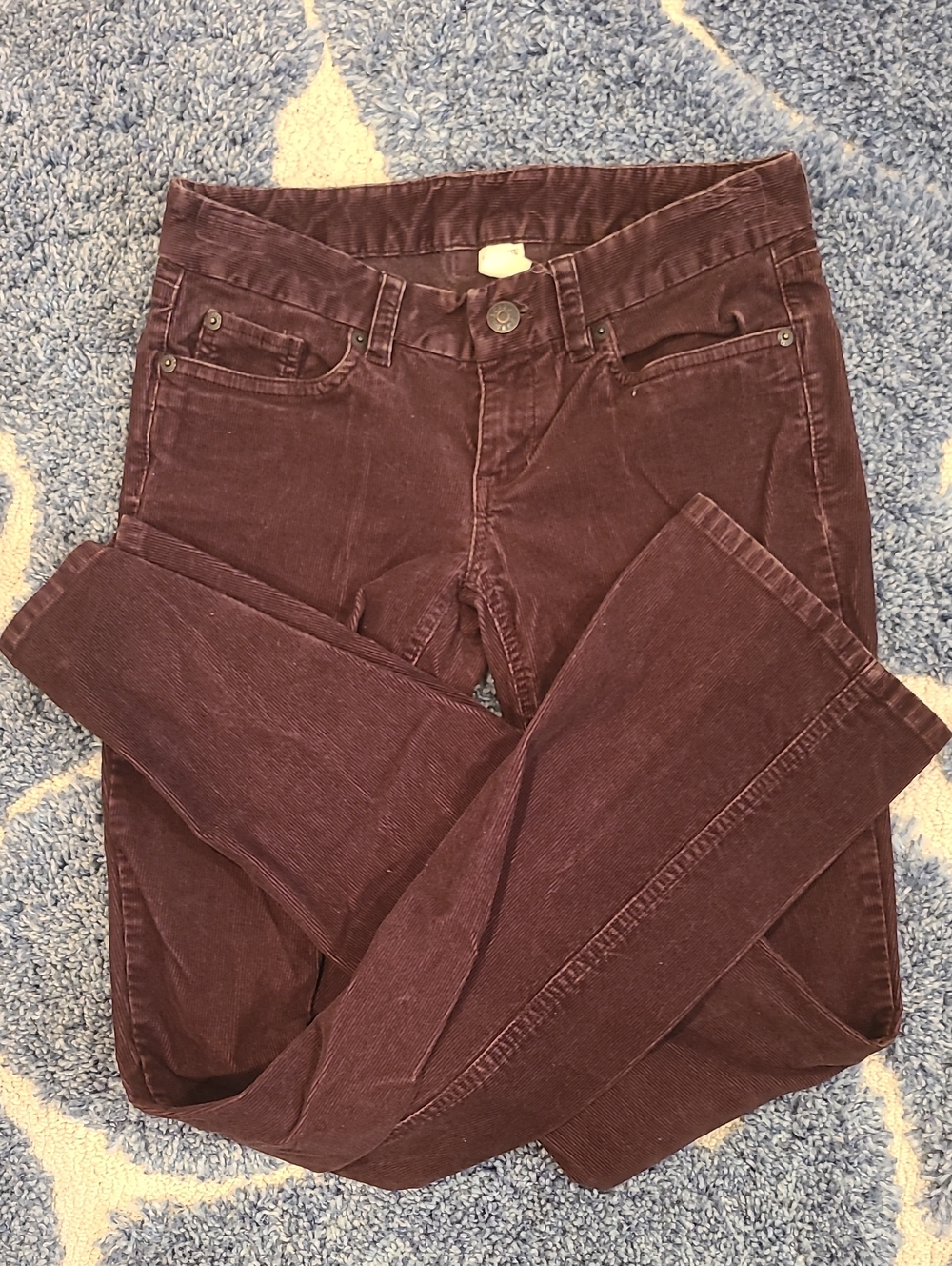 J Crew Straight Leg Corduroy Pabts